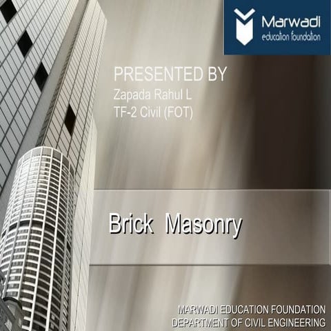 Masonry