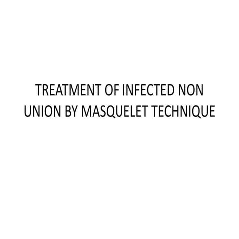 Masquelet technique ppt