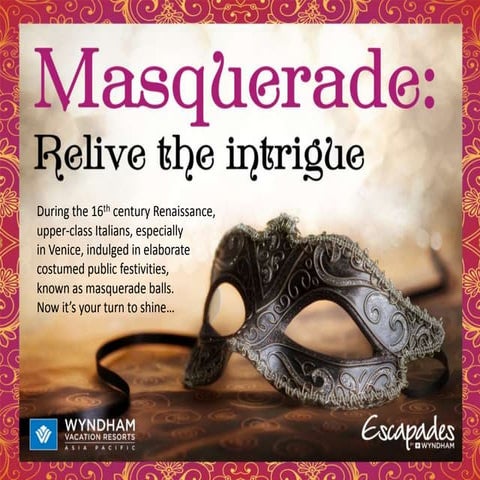 Masquerade slideshow