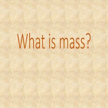 Mass 171107072112 | PPTX