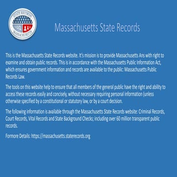 Maryland State Records | PPTX