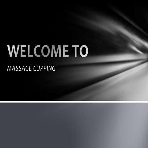 Massage Cupping Level I
