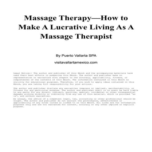 Massage therapist