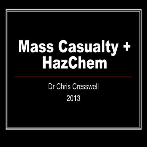 Mass cas & haz chem 2013
