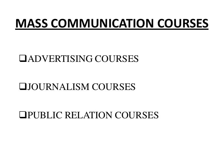 mass-communication-courses