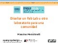Como construir un Fab Lab - FEED2015 20.11.2015