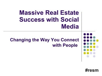 Massive Real Estate Success With Social Media