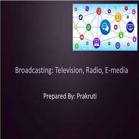 Mass media and communication