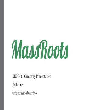 MassRoots