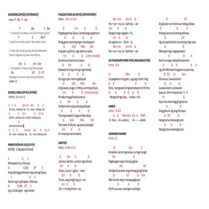 Mass songs sjphs grade 10 thanksgiving 2018