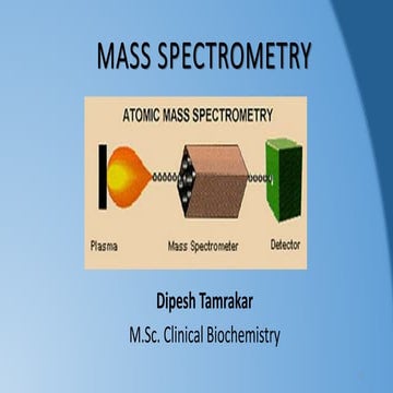 Mass spectrometry