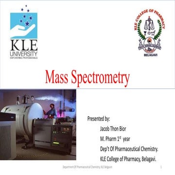 Mass spectrometry 