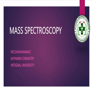 MASS SPECTROSCOPY.pptx