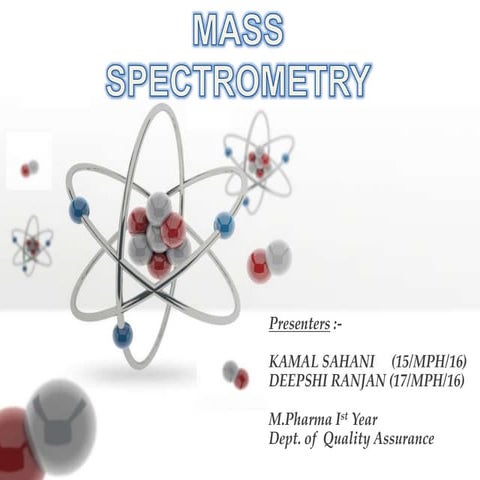 Mass spectroscopy(1)