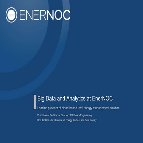 Mass tlc big data presentation from enernoc