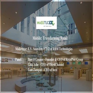 EY Snowden - Mobile Transforming Retail