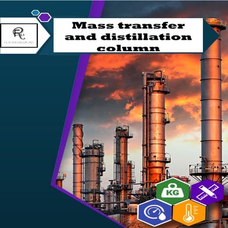 Mass transfer and distillation column