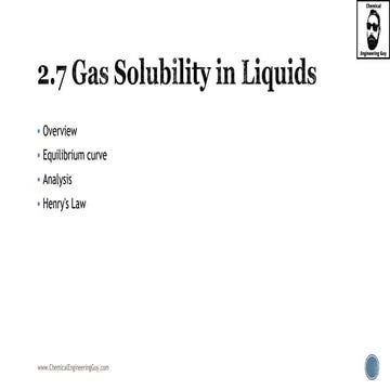 Mass Transfer Principles for Vapor-Liquid Unit Operations (2 of 3)