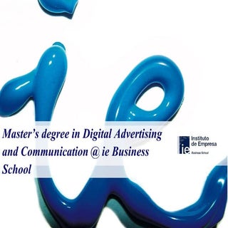 Master In Digital Advertising Commu...