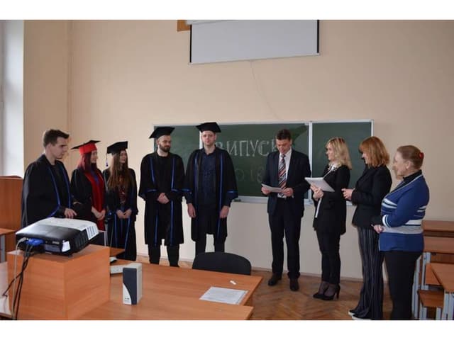 Вручення магістерських дипломів 2018