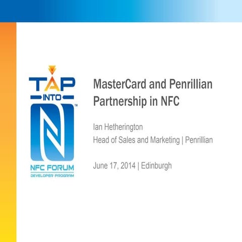 MasterCard and Penrillian Partnership in NFC