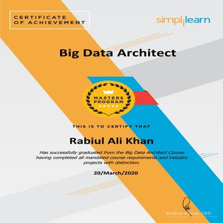Big Data Architect
