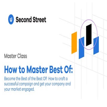 Fine Tune Your Best Of Strategy to Maximize Revenue & Engagement