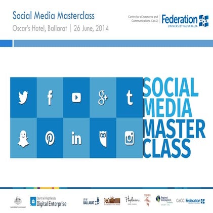Social Media Masterclass June 2014