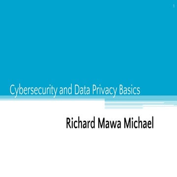 Masterclass_ Cybersecurity and Data Privacy Basics