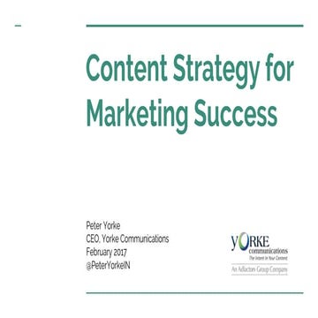 Content Strategy for Marketing Success