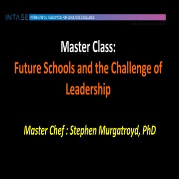 Masterclass power point INTASE Singapore 2015 | PDF