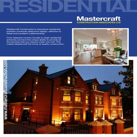 Mastercrafts residential portfolio | PDF