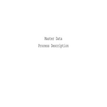 Understanding Master Data for ERP Systems | PPTX