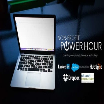 Non Profit Power Hour @LinkedIn Sydney - October 16th 2015