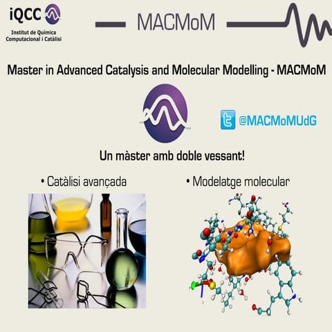 Master in advanced catalysis and molecula modelling ud g - copia | PDF