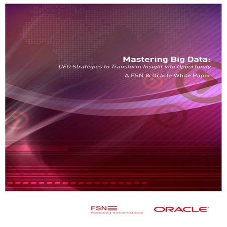 Mastering Big Data strategies for CFO's