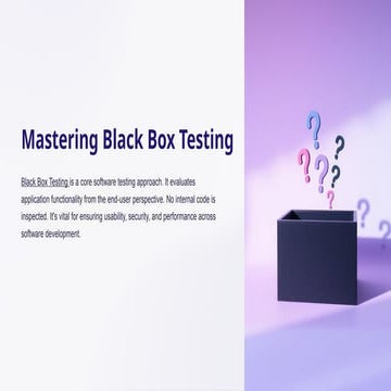 What is Black Box Testing and How to Master it..pptx