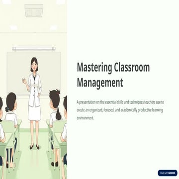 Mastering the art of Classroom Management.pptx