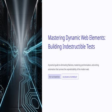 Mastering-Dynamic-Web-Elements-Building-Indestructible-Tests.pptx