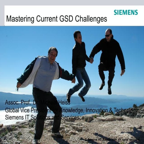 Mastering Current Global Software Development Challenges