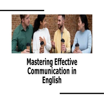 Communication Mastery: Transform Your English Proficiency