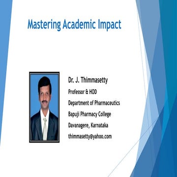 Mastering Academic Impact.pptx