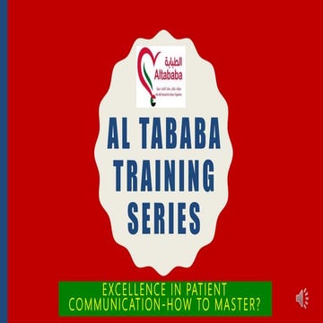 Mastering clinical communication  v2   ss1