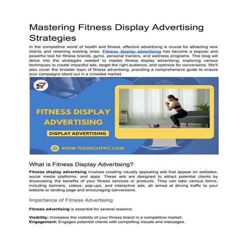 Advertising campaign for a fitness center.pptx