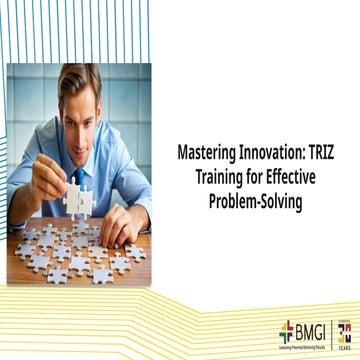Transforming Problem-Solving Capabilities with TRIZ Training Programs.pptx