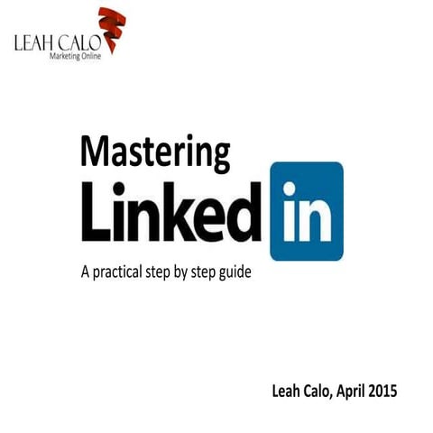 Mastering linked in presentation