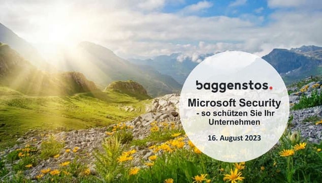 Webinar Mastering Microsoft Security von Baggenstos