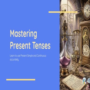 Simple Present VS Present Continuous | PPT
