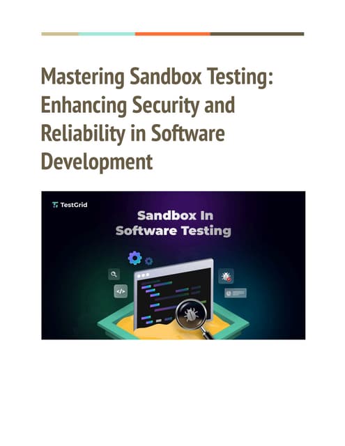 Sandbox | PPT