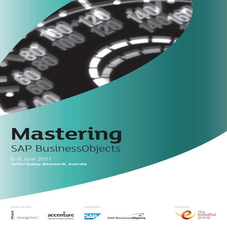 Mastering sap business objects 2011
